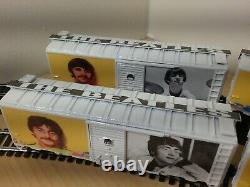 The BEATLES 4 Athearn Ho scale train boxcar set John Lennon Paul McCartney Ringo