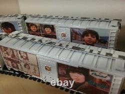 The BEATLES 4 Athearn Ho scale train boxcar set John Lennon Paul McCartney Ringo