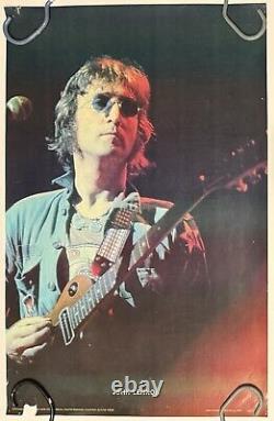 The BEATLES John Lennon Original 1st Print Concert Poster 1980