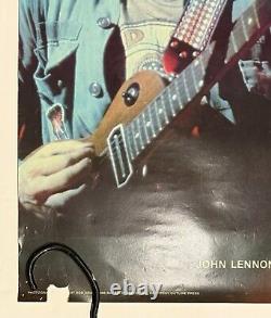 The BEATLES John Lennon Original 1st Print Concert Poster 1980