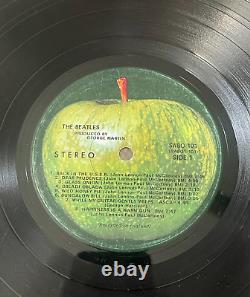 The BEATLES WHITE ALBUM 1968 FIRST PRESSING 7 ERRORS! + POSTER! RARE VTG