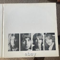 The BEATLES WHITE ALBUM 1968 FIRST PRESSING 7 ERRORS! + POSTER! RARE VTG