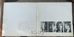 The BEATLES WHITE ALBUM 1968 FIRST PRESSING 7 ERRORS! + POSTER! RARE VTG