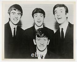 The Beatles 1964 Original Capitol Records Photo John Lennon Ringo Paul J9836