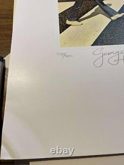 The Beatles Abbey Road Lithograph Art Print #7135/9800 Unframed John Lennon