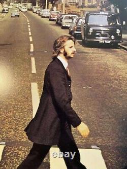 The Beatles Abbey Road Lithograph Art Print #7135/9800 Unframed John Lennon