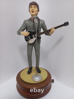 The Beatles Apple Corps Rare Limited Edition John Lennon Figure Music Box