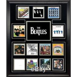 The Beatles CD cover discography photo collage framed Paul McCartney John Lennon