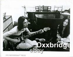 The Beatles Candid John Lennon & Yoko Ono Original 1970 Photo Let It Be