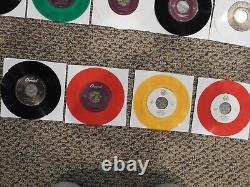 The Beatles'For Jukeboxes Only SET OF 39 Beatles/Related COLORED Vinyl 7 NEW