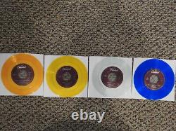 The Beatles'For Jukeboxes Only SET OF 39 Beatles/Related COLORED Vinyl 7 NEW