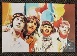The Beatles Hand Painted Original Oil Painting paul mccartney john lennon ringo