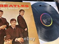 The Beatles INTRODUCING THE BEATLES Genuine 1964 Vinyl Plays EX Oval Amazing