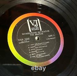 The Beatles INTRODUCING THE BEATLES Genuine 1964 Vinyl Plays EX Sounds Amazing