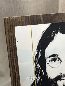 The Beatles John Lennon 12X12 Carnival Mirror Etching 1969 Pic Original Sleeve