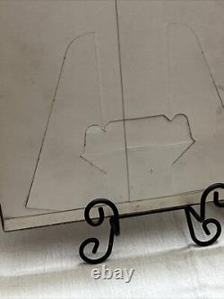 The Beatles John Lennon 12X12 Carnival Mirror Etching 1969 Pic Original Sleeve