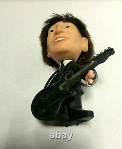 The Beatles John Lennon 1964 REMCO Doll with Instrument NO Cut Hair Soft Body NM