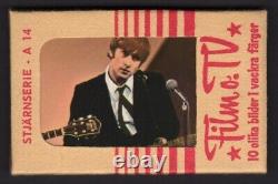 The Beatles John Lennon 1965 Dutch Numbered Set 6 Sealed 10 Gum Card Pack