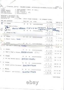 The Beatles John Lennon- Abby Road Studios U-Matic Recording Very Rare