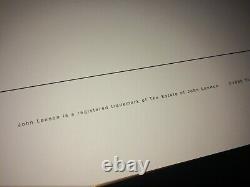 The Beatles John Lennon Art Come Together LENONO Ltd Edition Print Lithograph