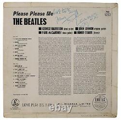 The Beatles John Lennon Authentic Signed Please Please Me To Liverpool Neighbor