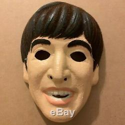 The Beatles John Lennon Ben Cooper Halloween Mask Mega Rare / Nice Shape