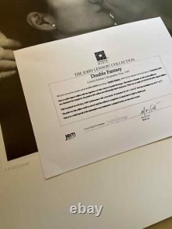 The Beatles John Lennon Double Fantasy Lithograph Art Print LENONO 2500/2500