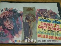 The Beatles, John Lennon Film Lobby Poster How I Won The War 1967