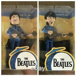 The Beatles John Lennon & George Harrison Cartoon McFarlane Figure Bundle/Lot