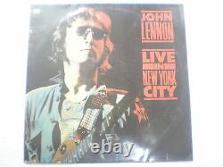 The Beatles John Lennon Live In New York City Parlophone Rare Lp India 243 Ex