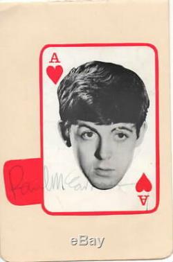 The Beatles / John Lennon Paul McCartney / Authentic Signed JSA Auth Autograph