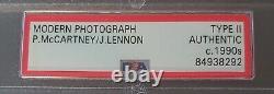 The Beatles John Lennon Paul McCartney Mid'60s PSA Type II Photo Slabbed