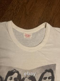 The Beatles John Lennon Paul McCartney Vintage 70s T-Shirt Away With Words Small