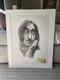 The Beatles John Lennon Pencil Drawing Portrait Matted