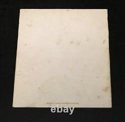 The Beatles John Lennon & Ringo Starr Signed & Inscribed Page Jsa Coa Loa Rare