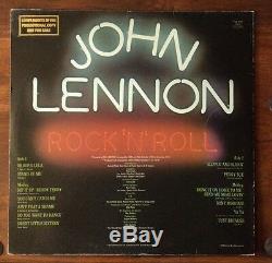 The Beatles John Lennon Rock N Roll First Pressing & Demonstration Copy Rare