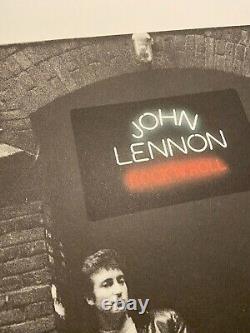 The Beatles John Lennon Rock and Roll Art Lithograph Hand Signed YOKO ONO LENONO