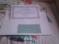 The Beatles John Lennon Signed Autograph Book Page COA