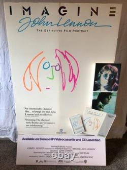 The Beatles-John Lennon-Standee Retail Display For 1988 Film'IMAGINE