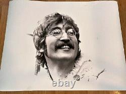 The Beatles John Lennon Unpublished Photograph 32X24 Sgt. Pepper Release Party