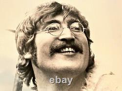 The Beatles John Lennon Unpublished Photograph 32X24 Sgt. Pepper Release Party