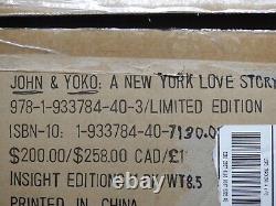 The Beatles John Lennon Yoko A New York Love Story HC Book Signed Sealed