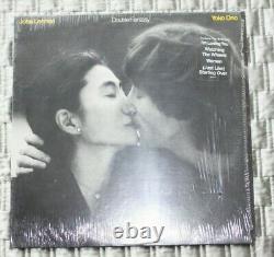 The Beatles John Lennon Yoko Ono Double Fantasy Hype Sticker 4 Songs in Shrink