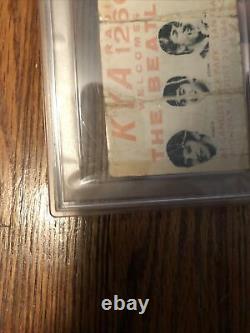 The Beatles Last Ticket Stub 1966 Rare Hard To Find Holy Grail John Lennon PSA
