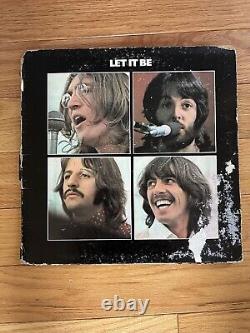 The Beatles Let It Be (1970) 1st Press Vinyl Possible John Lennon Signature