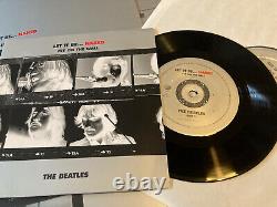 The Beatles Let It Be Naked Vinyl Record + Bonus 7 Vinyl John Lennon McCartney