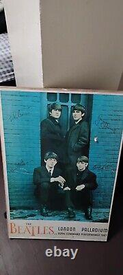 The Beatles London Palladium Poster, John Lennon, 1963, Nice Large Reproduction