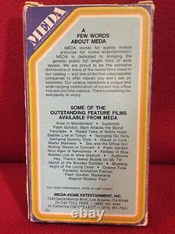 The Beatles Magical Mystery Tour (VHS) Meda First Release Rare Holy Grail