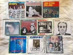 The Beatles Paul McCartney John Lennon Yoko Ono Vinyl 7 EP Lot 10 Japan Issue