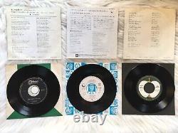 The Beatles Paul McCartney John Lennon Yoko Ono Vinyl 7 EP Lot 10 Japan Issue